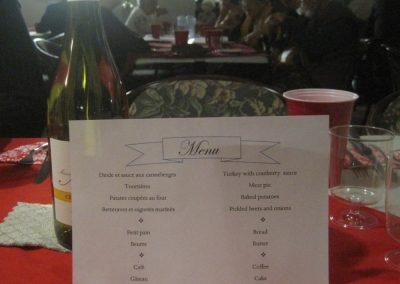 Menu à notre foyer pour personnes âgées - Alexis-Nihon (Résidence à St-Laurent)